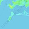 Mappa topografica La Petite Falaise, altitudine, rilievo
