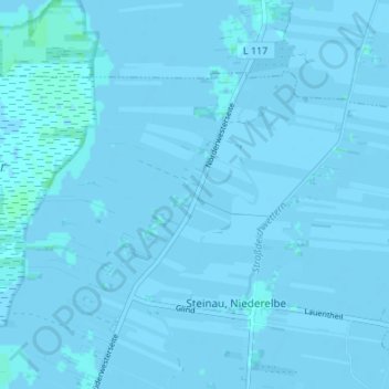 Mappa topografica Norderwesterseite, altitudine, rilievo