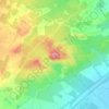 Mappa topografica Las Cabezuelas, altitudine, rilievo