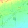 Mappa topografica Springfield, altitudine, rilievo