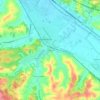 Mappa topografica La Ginestra, altitudine, rilievo