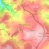 Mappa topografica Hadermannsgrün, altitudine, rilievo