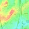 Mappa topografica Lühnde, altitudine, rilievo