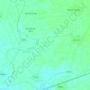 Mappa topografica Badian, altitudine, rilievo