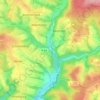 Mappa topografica Kapaunsmühle, altitudine, rilievo