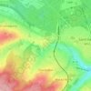 Mappa topografica La Vieille Butte, altitudine, rilievo
