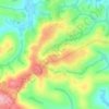 Mappa topografica Bagam, altitudine, rilievo