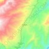Mappa topografica Balbalan, altitudine, rilievo