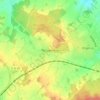 Mappa topografica Tacoignières, altitudine, rilievo