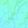 Mappa topografica Rinconada, altitudine, rilievo