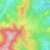 Mappa topografica La Grange du Bois, altitudine, rilievo
