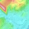 Mappa topografica Chez Moutier, altitudine, rilievo