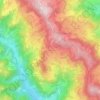 Mappa topografica Campanella, altitudine, rilievo