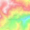 Mappa topografica Orogolday, altitudine, rilievo