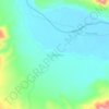 Mappa topografica La Guayaba, altitudine, rilievo