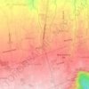 Mappa topografica Buho, altitudine, rilievo
