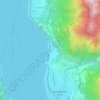 Mappa topografica Olcio, altitudine, rilievo
