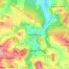 Mappa topografica Altrandsberg, altitudine, rilievo