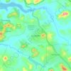 Mappa topografica Sunabeda, altitudine, rilievo
