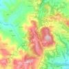 Mappa topografica Marola, altitudine, rilievo