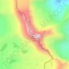 Mappa topografica Mount Humphreys, altitudine, rilievo