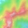 Mappa topografica Pico do Marinzinho, altitudine, rilievo