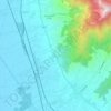 Mappa topografica Policiano, altitudine, rilievo