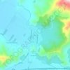 Mappa topografica Pomaire, altitudine, rilievo