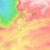 Mappa topografica Tamia, altitudine, rilievo