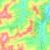 Mappa topografica Signano, altitudine, rilievo