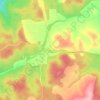 Mappa topografica Kanakumbi, altitudine, rilievo