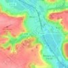 Mappa topografica Fourneaux, altitudine, rilievo