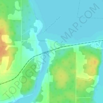 Mappa topografica Connaught, altitudine, rilievo