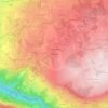 Mappa topografica Chez Divoz, altitudine, rilievo