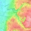 Mappa topografica Sint Antoniusbank, altitudine, rilievo