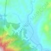Mappa topografica Tanglagan, altitudine, rilievo
