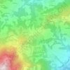 Mappa topografica Casa Brutano, altitudine, rilievo