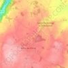 Mappa topografica La Bunodière, altitudine, rilievo