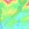 Mappa topografica La Porte d'en Bas, altitudine, rilievo