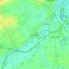 Mappa topografica Outrijve, altitudine, rilievo