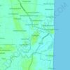 Mappa topografica Poraiyar, altitudine, rilievo