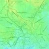 Mappa topografica Arguelles, altitudine, rilievo