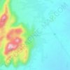 Mappa topografica Douvangar, altitudine, rilievo
