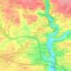 Mappa topografica Kerfontaine, altitudine, rilievo
