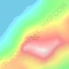 Mappa topografica Sadlen, altitudine, rilievo