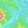 Mappa topografica Arrancudiaga, altitudine, rilievo