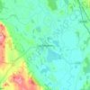 Mappa topografica Lochmaben, altitudine, rilievo