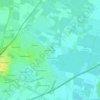 Mappa topografica Malard-le-Neuf, altitudine, rilievo