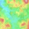Mappa topografica Savault, altitudine, rilievo
