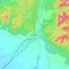 Mappa topografica Rāmnagar, altitudine, rilievo